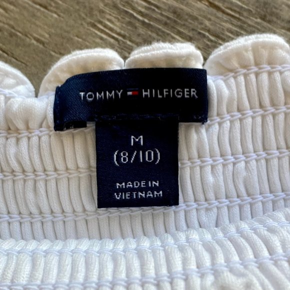 Tommy Hilfiger White Knit Summer Dress - Picture 2 of 4